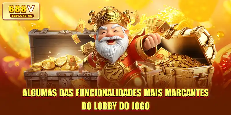 Algumas informações sobre o lobby do Jackpot 688V