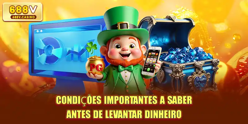 Condições importantes a saber antes de levantar dinheiro