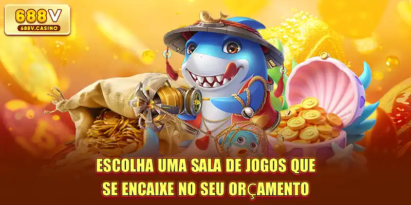 Escolha uma sala de jogos que se encaixe no seu orçamento